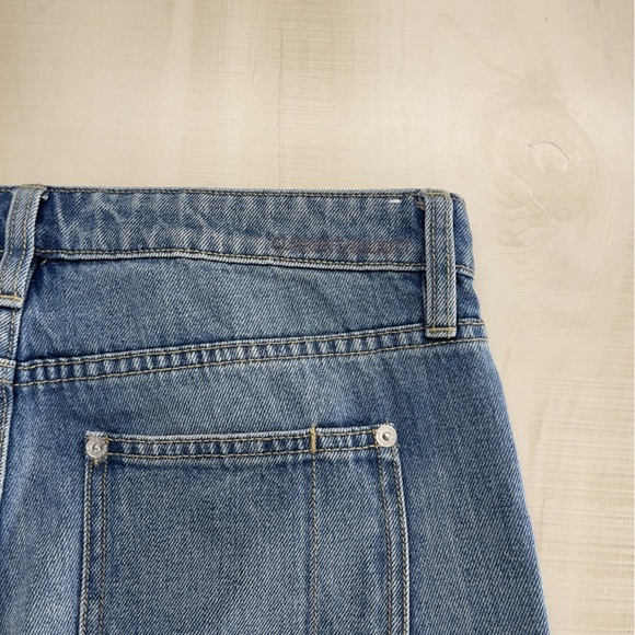 CURRENT/ELLIOT Anthropologie the cropped boot ankle blue jeans denim cotton 28 - Picture 6 of 8
